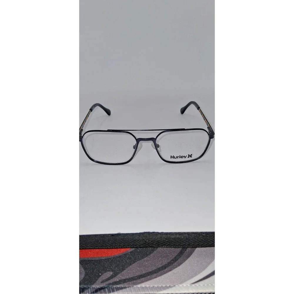 Hurley‎ Semi Matte Navy Eyeglass Frames 54-18-145 FRAMES ONLY 001